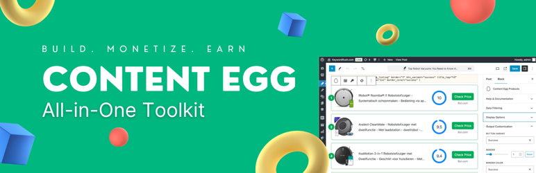 Content Egg – Affiliate Product Importer & Price Comparison