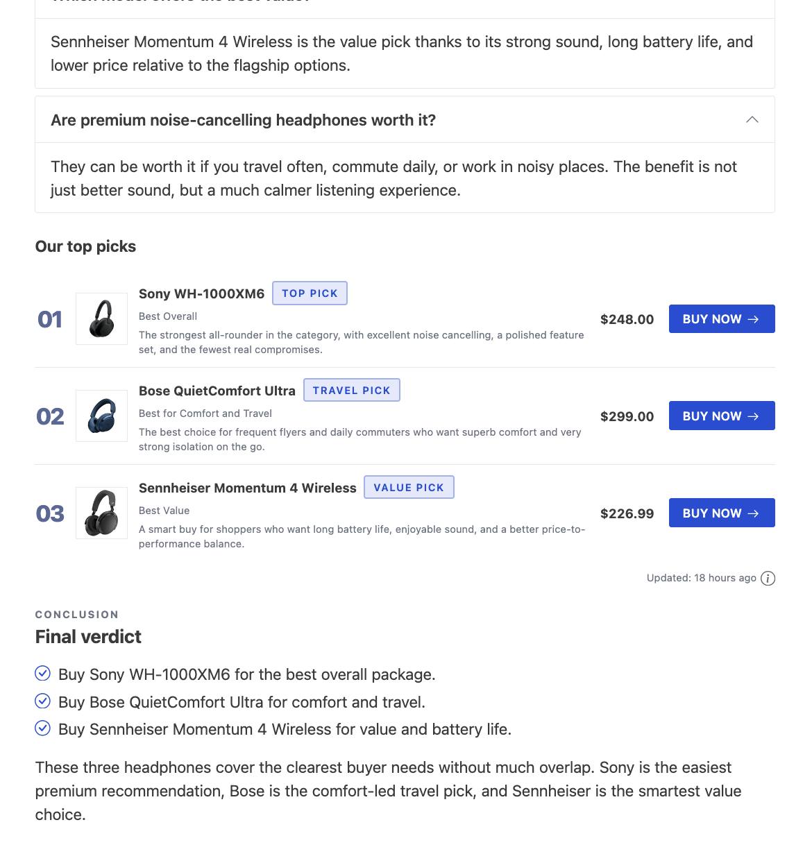 Egg Blocks demo — quick picks, conclusion
