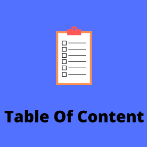 Table of content logo