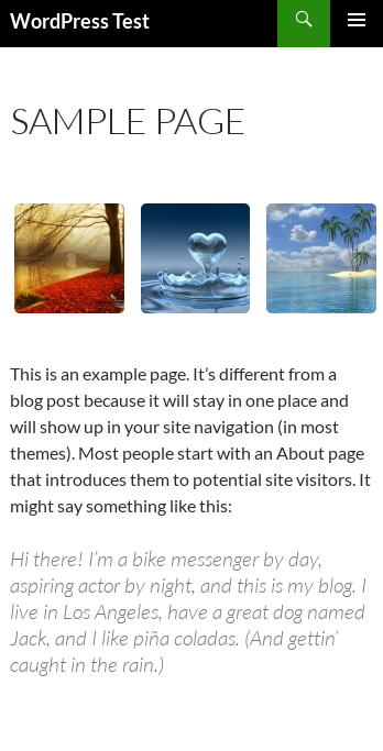 Responsive continuous carousel slider