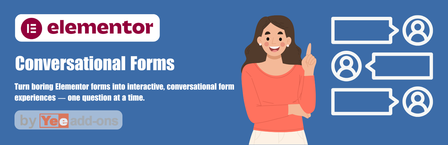 Conversational Forms for Elementor Forms