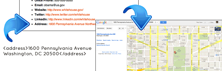Convert Address to Google Maps Link