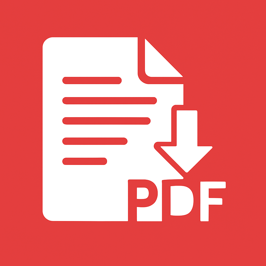 Convert Articles to PDF Icon
