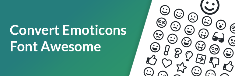 Convert Emoticons Font Awesome