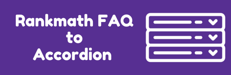 WordPress 外掛 Convert Rank Math FAQ to Accordion 的封面圖片