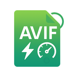 Convert to AVIF and Optimise Icon