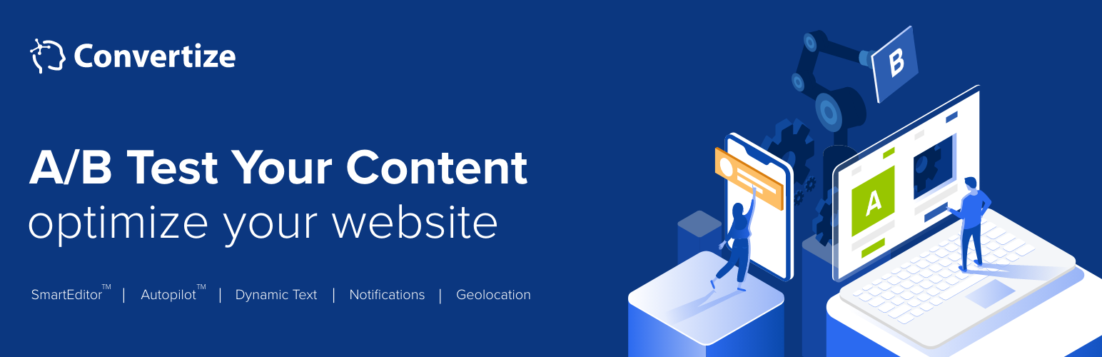 Convertize A/B Testing for WordPress
