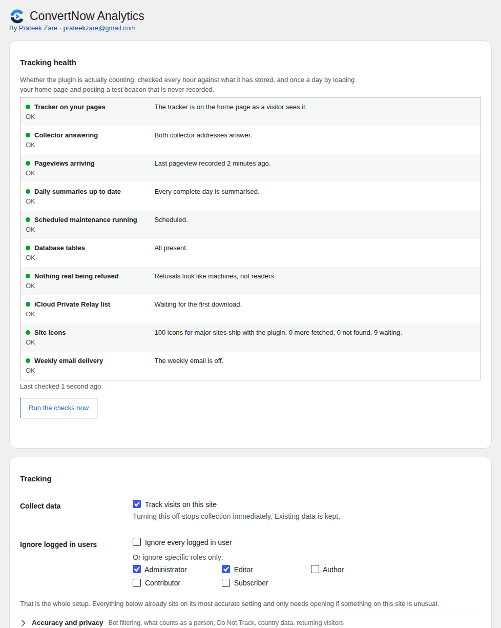 Alerts: an email or a Slack message the day traffic drops, bots surge or AI referrals move