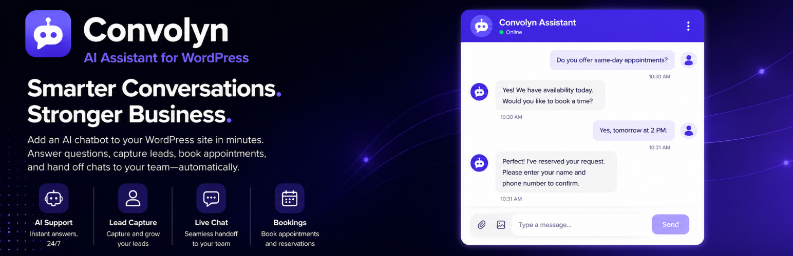 Convolyn Chatbot