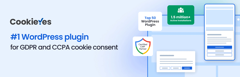 CookieYes – Cookie Banner for Cookie Consent (Easy to setup GDPR/CCPA Compliant Cookie Notice)