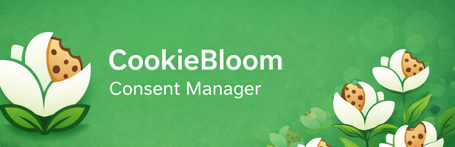WordPress 外掛 CookieBloom Consent Manager 的封面圖片。