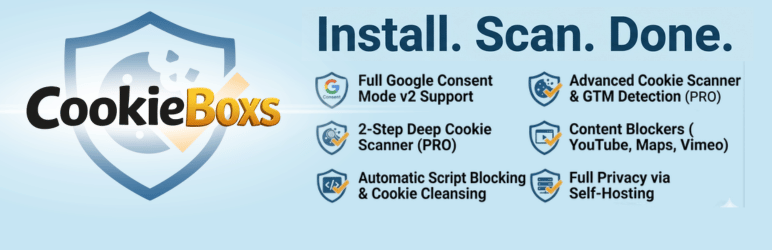 CookieBoxs – GDPR/CCPA Cookie Consent & Google Consent Mode v2