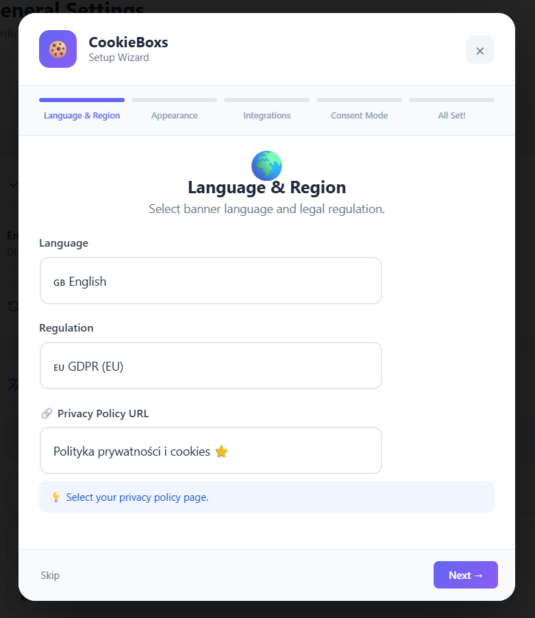 CookieBoxs – GDPR/CCPA Cookie Consent &amp; Google Consent Mode v2