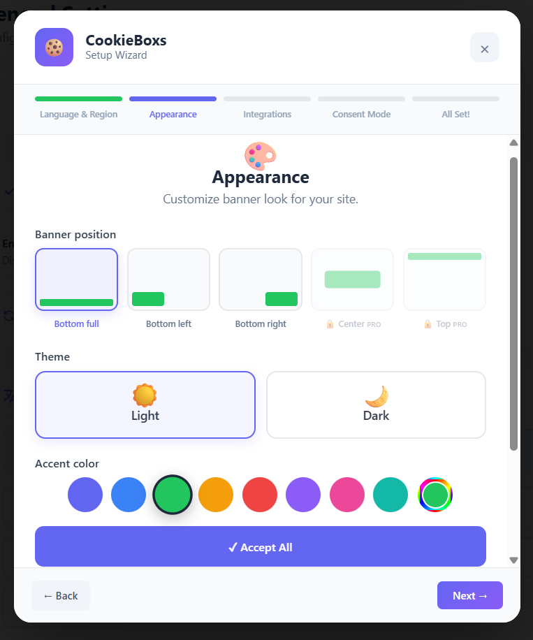 CookieBoxs – GDPR/CCPA Cookie Consent &amp; Google Consent Mode v2