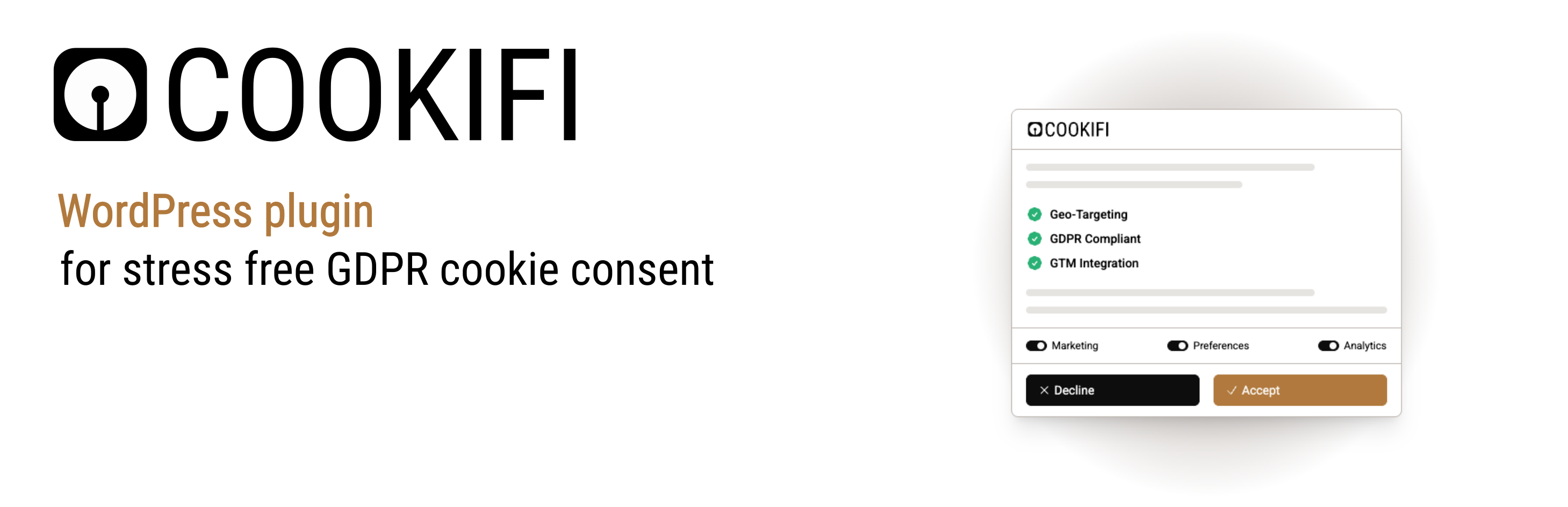 Cookifi – GDPR/CCPA Compliant Cookie Banner with Consent Mode & Geo Targeting