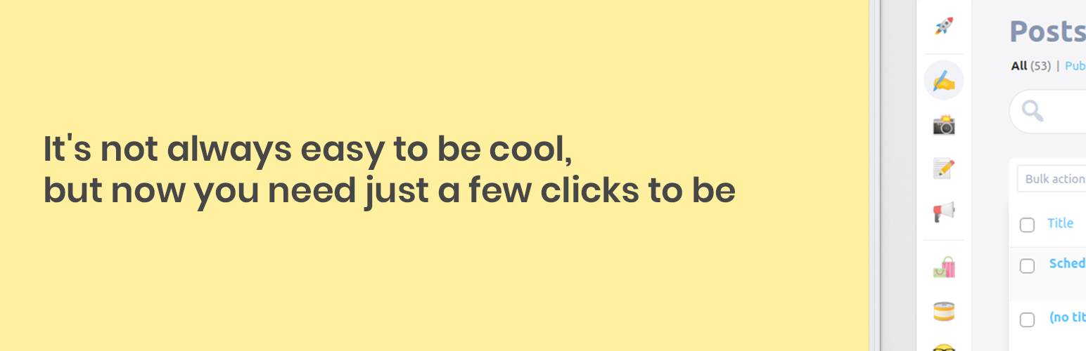 Cool Admin Theme Lite for WP