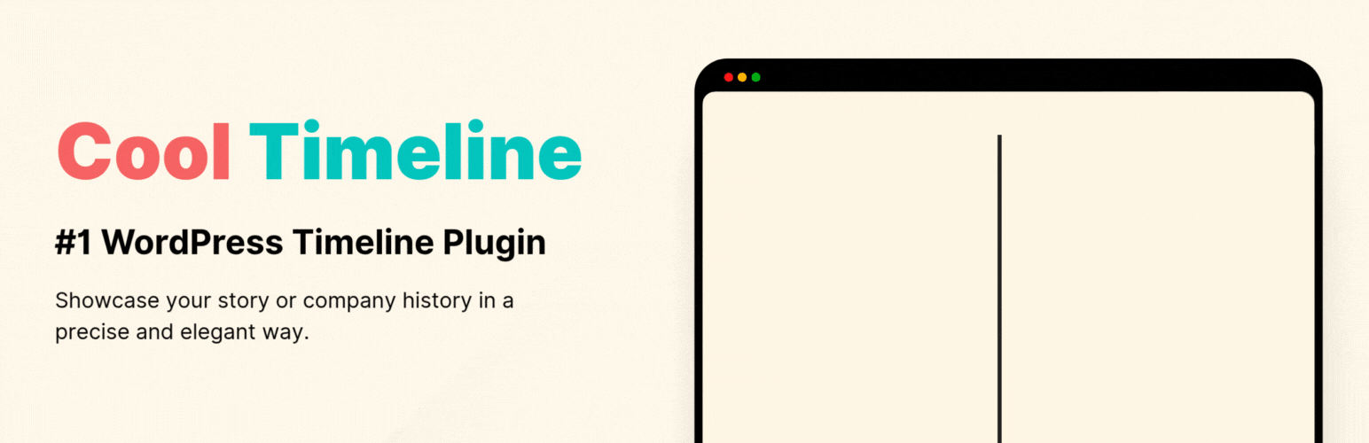 Cool Timeline (Horizontal & Vertical Timeline)
