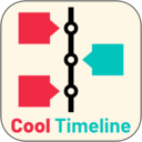 Cool Timeline (Horizontal &amp; Vertical Timeline) Icon