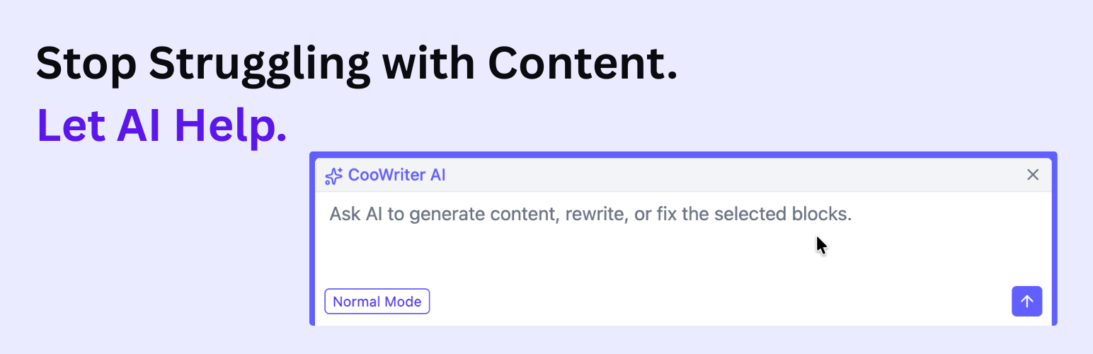CooWriter AI – AI Writing Assistant & Content Generator