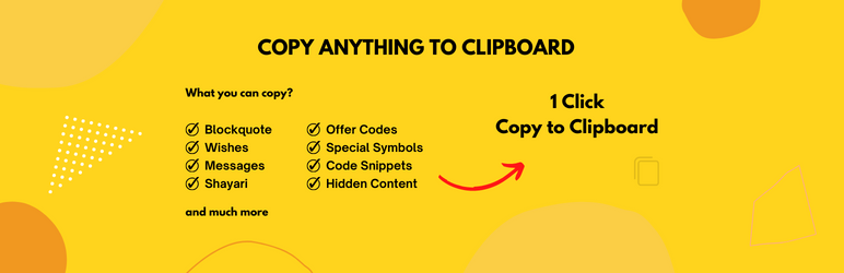 Copy Anything to Clipboard