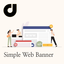 Simple Website Banner logo