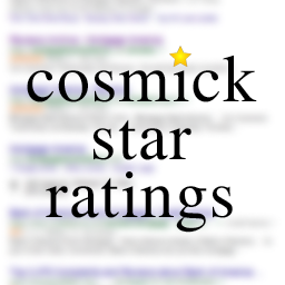 Cosmick Star Rating logo