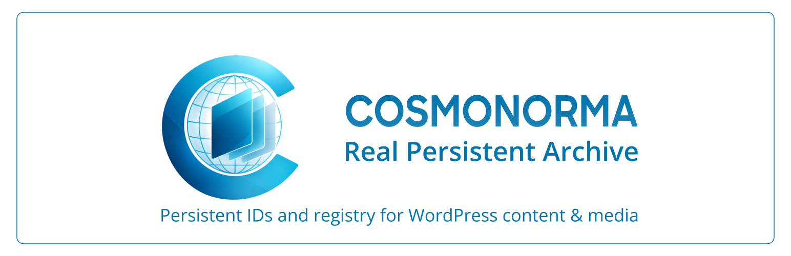 Cosmonorma Real Persistent Archive