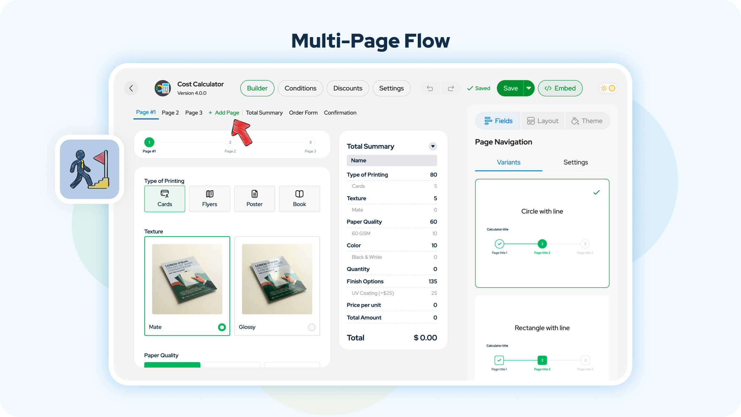 Cost Calculator Builder