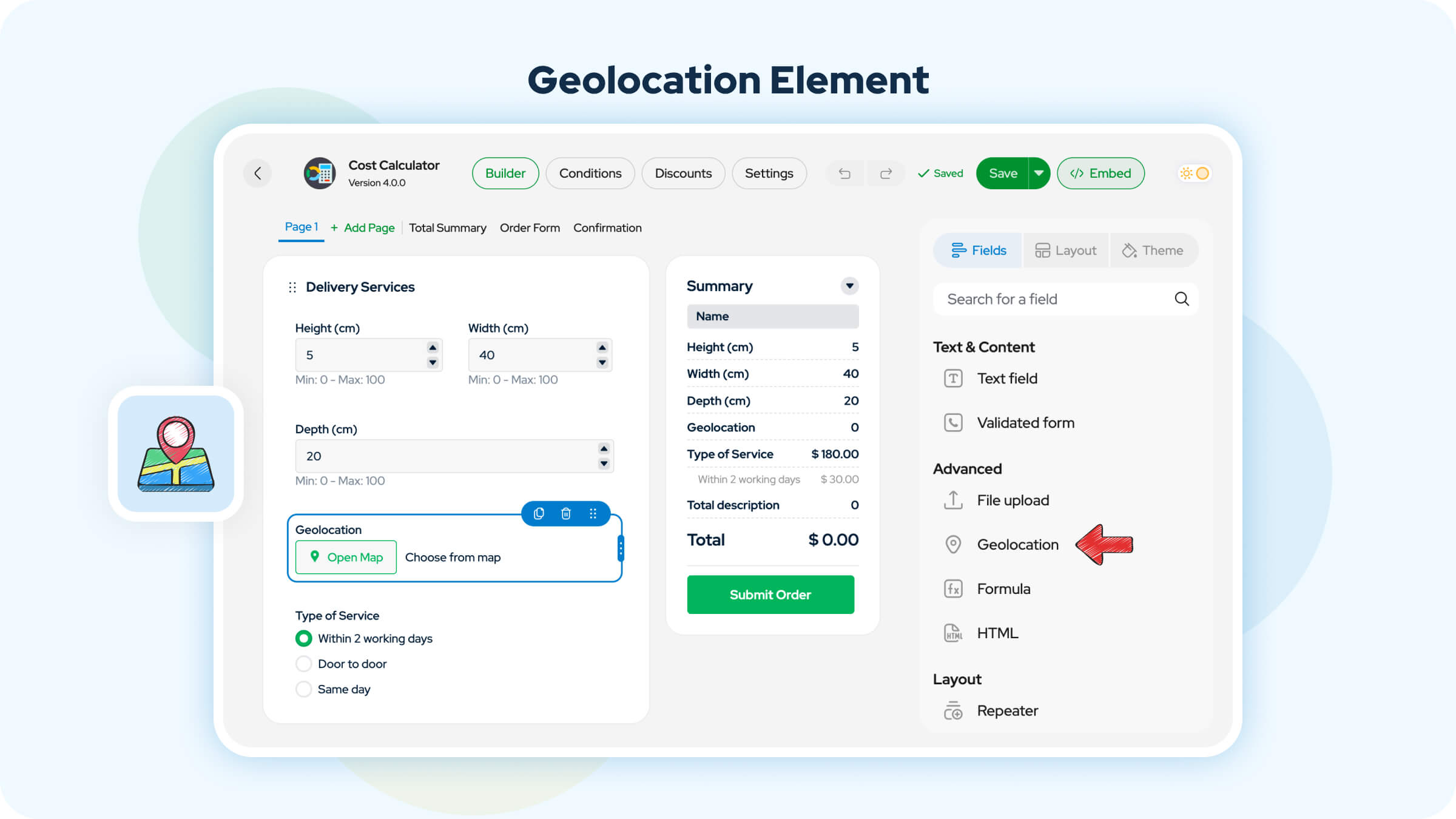Cost Calculator Builder