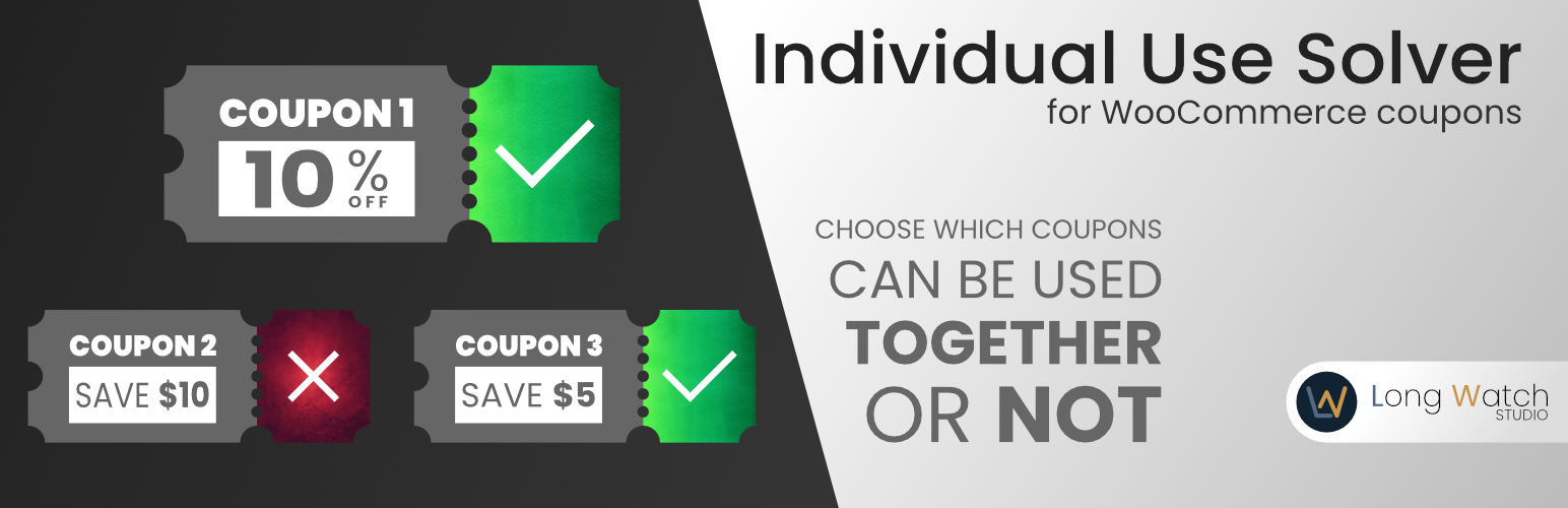 Individual Use Solver for WooCommerce Coupons – Coupon Categories