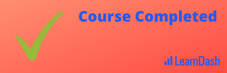Course Completed for Learndash