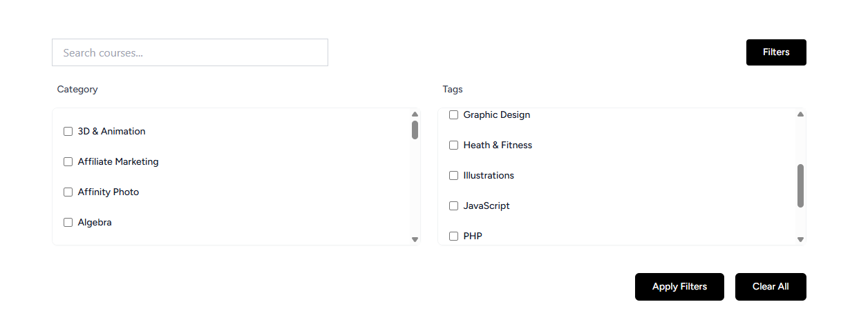 Multiple Layout Types and Styling Options