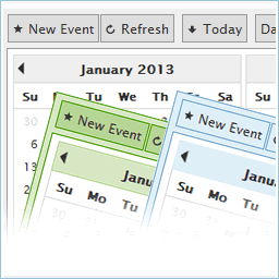 Logo Project Calendar Event Multi View