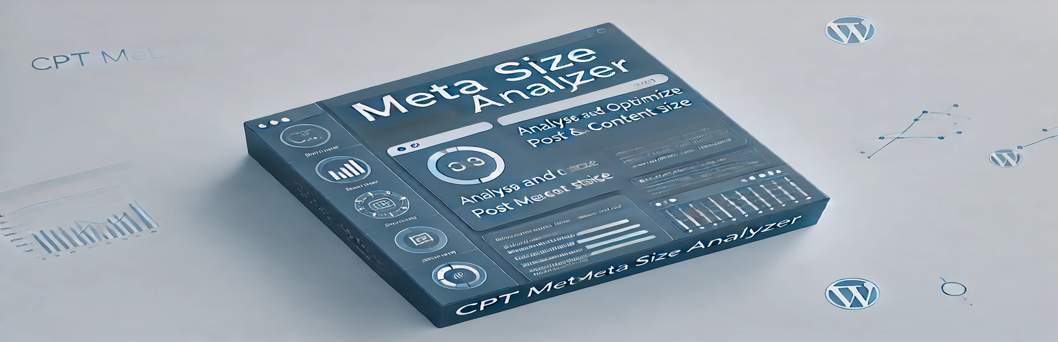 WordPress 外掛 CPT Meta Size Analyzer 的封面圖片。
