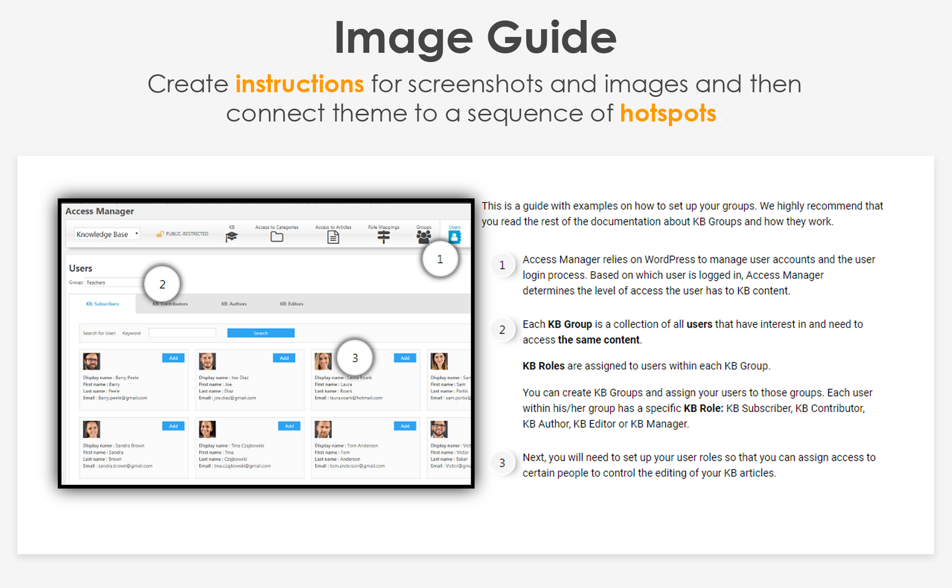 <p>Image Guides widget example</p>