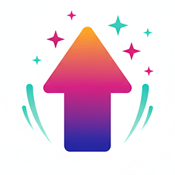 Creative Scroll to Top Button Icon