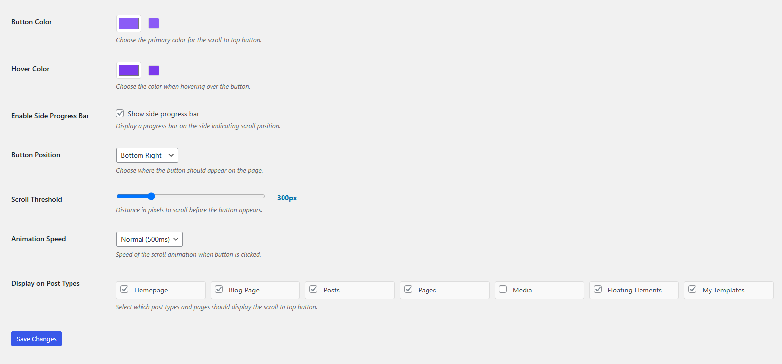 Plugin Settings Page - Easy-to-use admin interface