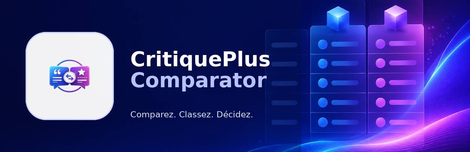 CritiquePlus Comparator
