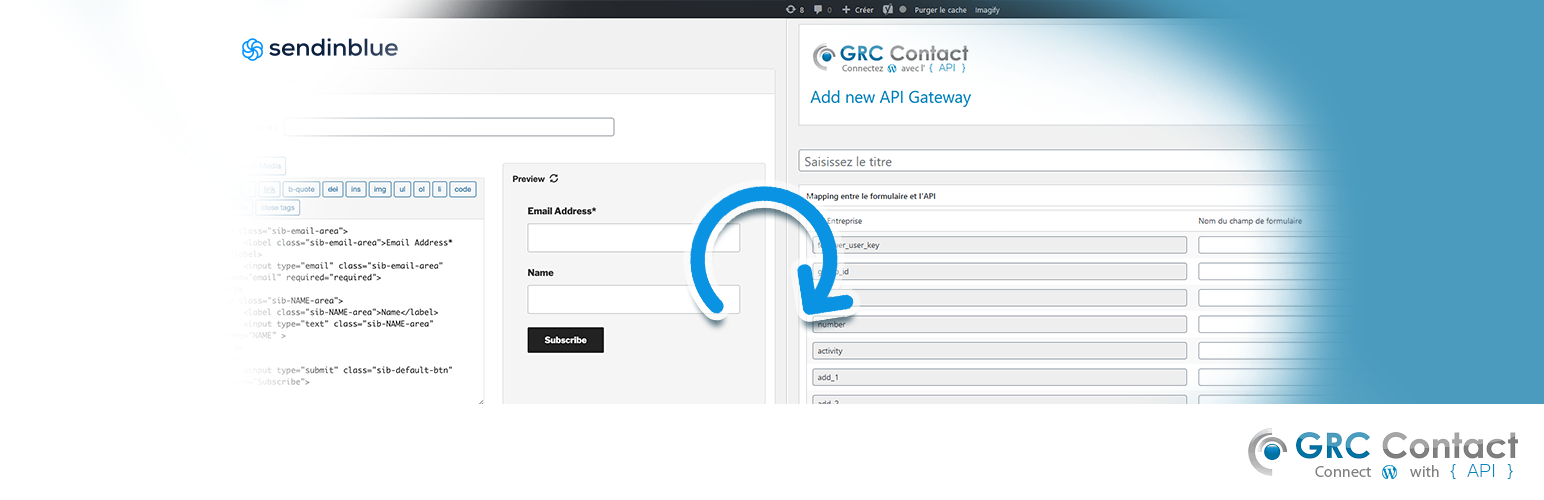 GRC Contact API for Sendinblue