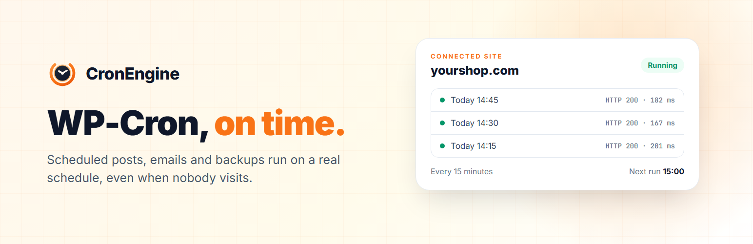 CronEngine: Real Cron Scheduler