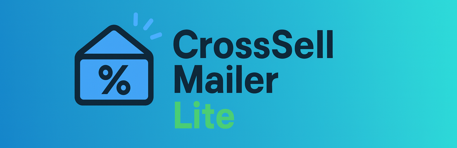 CrossSell Mailer – Post-Purchase Coupon Rules (Lite)