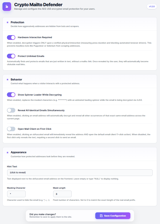 Crypto Mailto Defender