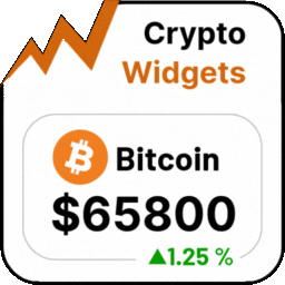Cryptocurrency Widgets – Price Ticker & Coins List Icon