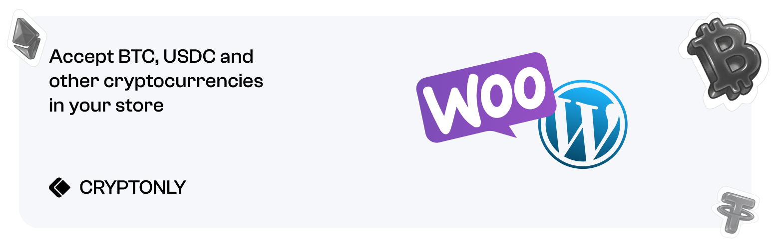 Cryptonly – Crypto Payment Gateway for WooCommerce