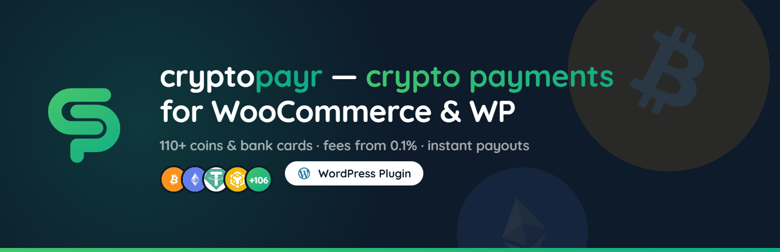 CryptoPayr for WooCommerce