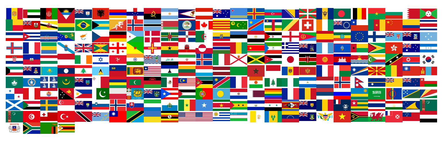 CSS Flags library