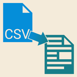 CSV Custom Content Importer Icon