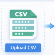 CSV Import to Table Icon