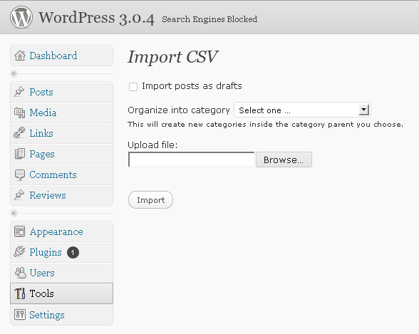 Plugin interface