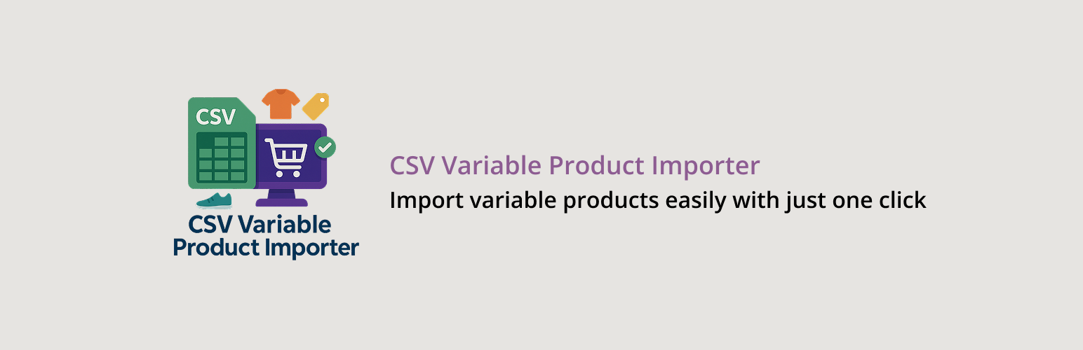 CSV Variable Product Importer